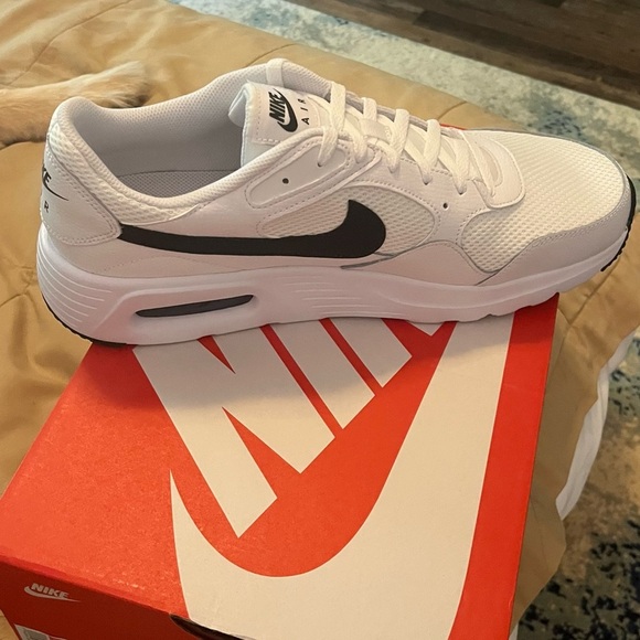 👟NIB! Nike Air Max SC Size 14 White with Black Accents👟 - Picture 10 of 12